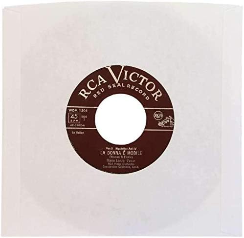 (1000) Archival Quality Acid-Free Heavyweight Paper Inner Sleeves for 7 Inch Vinyl Records #07IW