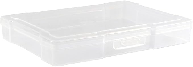 novelinks Transparent 4" x 6" Photo Storage Boxes - Photo Organizer Cases Photo Keeper Picture Storage Containers Box for Photos - 10 PACK (Clear)