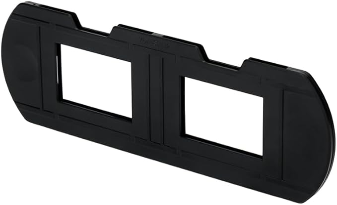 JJC Slide Mount Holder for 35mm Compatible with Film Scanners Copying Equipment, Holds 2 Negative Frames On Digitizing Adapter Set