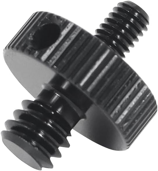 BGNing Camera Screw Adapter Thread 1/4 to 3/8 M4 M8 Conversion Male Screw Reinforced for Insta360 Compatible with GoPro Motorcycle Bike Mount (Aluminum M4)