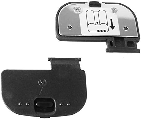 PhotoTrust 2 Pieces Battery Door Cover Lid Cap Replacement Repair Part Compatible with Nikon D7200 D7100 D610 D600 D7000 DSLR Digital Camera