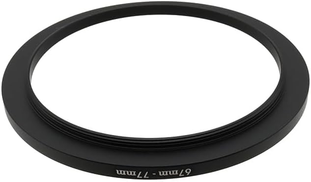 67-46/49/52/55/58/62/67/72/77/82/86/95/105mm Step Up & Step Down Rings Adapter for Camera Lens and Filters 67-77 Filter Adapter Ring 67mm Lens to 77mm Filters