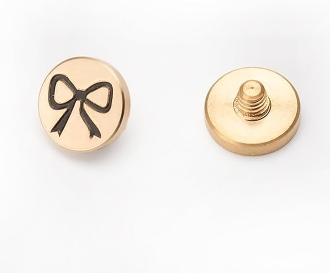 Butterfly Bow Ribbon Pattern Camera Metal Shutter Button for Fujifilm X100VI X-T5 X-T4 X-T30 X-T20 X-T10 X-T3 for Nikon ZF Z5 Z6(Copper Alloy-Shutter Decorative Button)