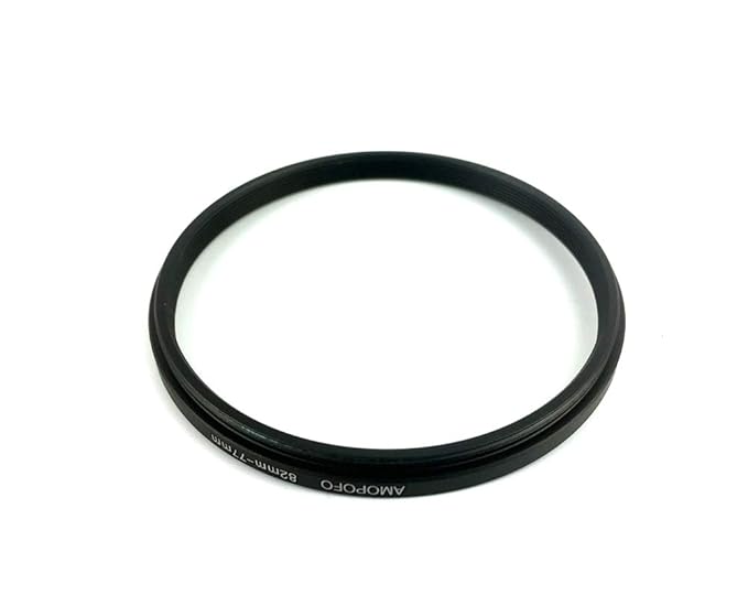 Universal 82-77mm /82mm to 77mm Step-Down Ring Filter Adapter for UV,ND,CPL,Metal Step-Down Ring Adapter