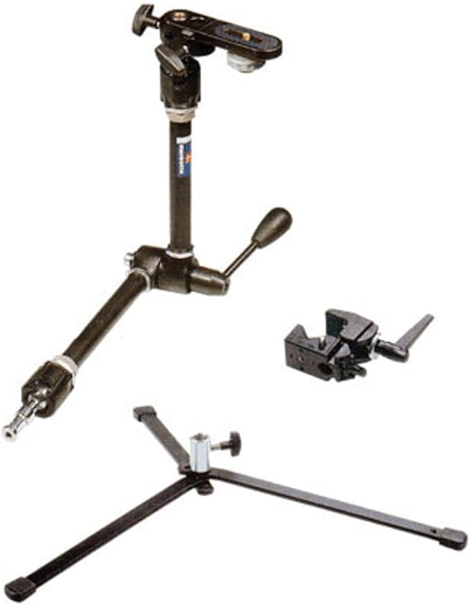 Manfrotto 143 Magic Arm Kit with Umbrella Bracket Super Clamp and Backlite Base