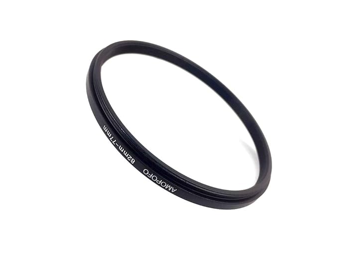 Universal 82-77mm /82mm to 77mm Step-Down Ring Filter Adapter for UV,ND,CPL,Metal Step-Down Ring Adapter