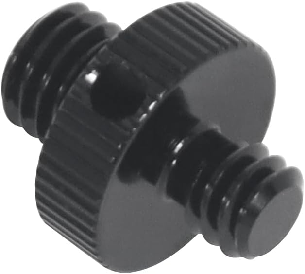 BGNing Camera Screw Adapter Thread 1/4 to 3/8 M4 M8 Conversion Male Screw Reinforced for Insta360 Compatible with GoPro Motorcycle Bike Mount (Aluminum M8)
