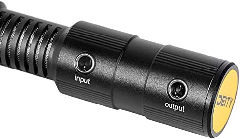 Deity V-Mic D4 Mini Microphone On-Camera Interview Mic Super Cardioid Compact Perfect for Vlog Pocket Cam DSLR Camera,Podcast, Voice Dictation,Recording YouTube, Interview, Video Conference