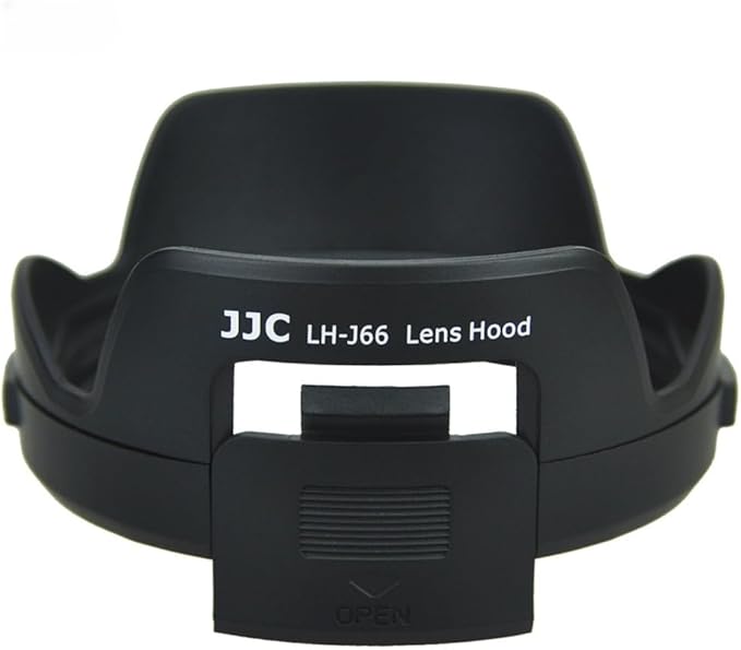 JJC Lens Hood Shade for Olympus M. Zuiko Digital ED 12-40mm f/2.8 PRO Lens, Replaces Olympus LH-66 Hood with Filter Access Window for ND CPL Filter Rotation