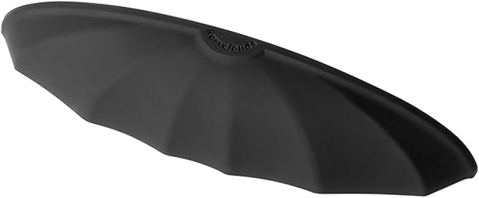 Car Rear View Camera Cover, Heat-resistant Wider Camera Cover for Clear Imaging Free from Rain, Anti-rain Protective Lens Shield with Grooved, for Most Cars (Black #01)