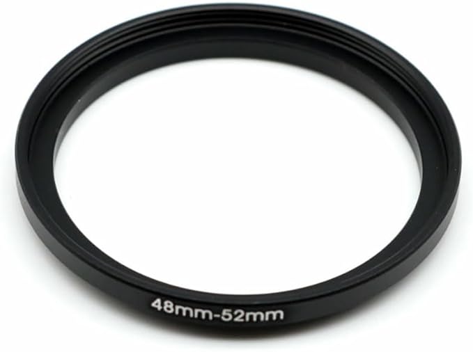 48-46/49/52/55/77mm Step Up & Step Down Rings Adapter for Lens and Filter 48-52 Filter Adapter Ring 48mm Lens to 52mm Filters