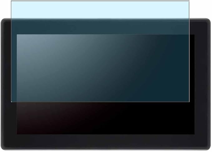 Puccy Anti Blue Light Tempered Glass Screen Protector Film, compatible with CENTURY plus one PRO LCD-A156WV012B 15.6" Monitor (Active Area Cover Only) Protective Protectors Guard