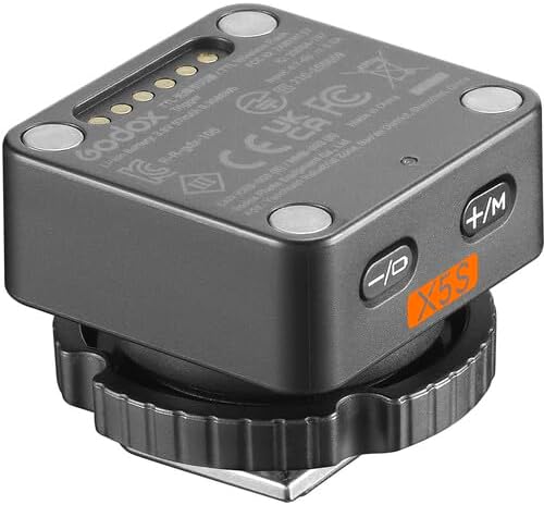 Godox X5S X5 S TTL Wireless Flash Trigger for Sony, GODOX X5-S for IT32 Mini TTL Flash, Hotshoe & Trigger in One, Flexible Magnetic Design, Instant Wireless Communication Without Manual Pairing
