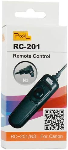Shutter Release Cord, Pixel RC-201 Cable Shutter Release for Can EOS DSLR Cameras Replaces Canon RS-80N3
