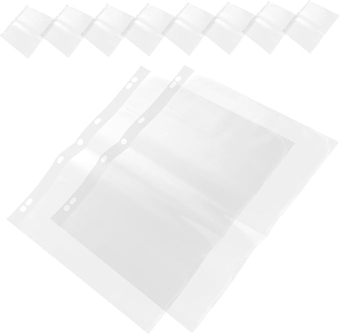 10pcs Archival Photo Sleeves Negative Sleeves for Film Dry Erase Pockets Heavy Duty Protectors
