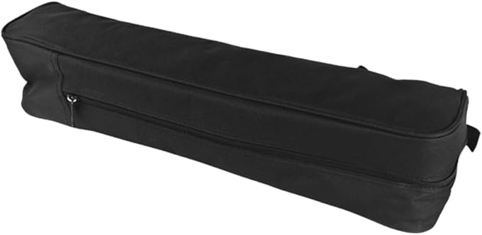 Tripod Carrying Case Portable Photography Tripod Bag 50cm Lightweight Padded Storage Bag with Shoulder Strap for Outdoor Photo and Video Equipment, Black