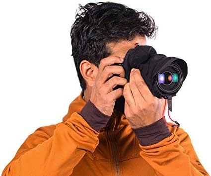 Peak Design Shell Camera Rain Cover, Medium, Weatherproof Rain Cover for DSLR Camera, Stretchy Neoprene Fabric, Waterproof Membrane, Works with Capture Clip and Peak Design Straps, Protects from Dust