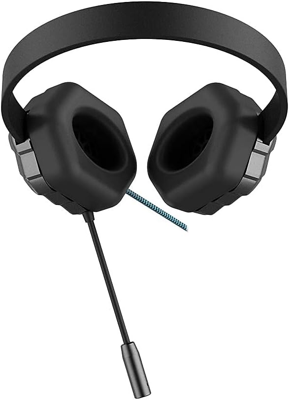 Gumdrop DropTech USB B2 On-Ear Headphone with Built-in Mic Designed for K-12 Students, Teachers and Classrooms– Drop Tested, Rugged and Reliable for an Enhanced Educational Learning Experience–Black