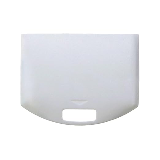 OSTENT Battery Protector Cover Door Repair Parts Replacement for Sony PSP 1000 Console Color White