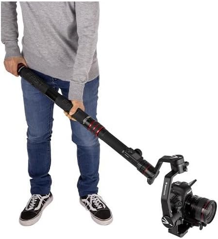 Manfrotto Fast Gimboom Carbon Fibre, Lightweight and Compact Carbon Boom for Gimbal, Fast Technology, Twisting Lock, Gimbal use