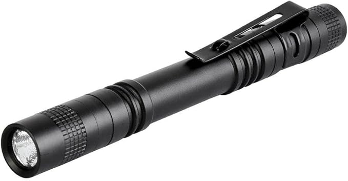 Pen Flashlight,2PCS Led Pen Light Flashlights with Clip,Mini Pocket Flashlight Small Penlight Inspection Flashlight