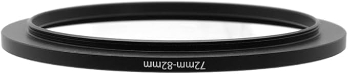 72-49/52/55/57/58/62/67/72/74/77/82/86/95/105mm Step Up & Step Down Rings Adapter for Camera Lens and Filters 72-82 Filter Adapter Ring 72mm Lens to 82mm Filters