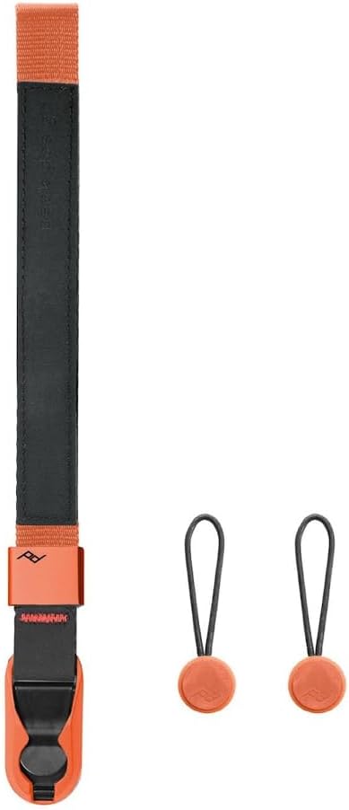 Peak Design Cuff Camera Wrist Strap, Compatible with DSLR, Compact and Point-and-Shoot Cameras, Low Profile, Quick Release