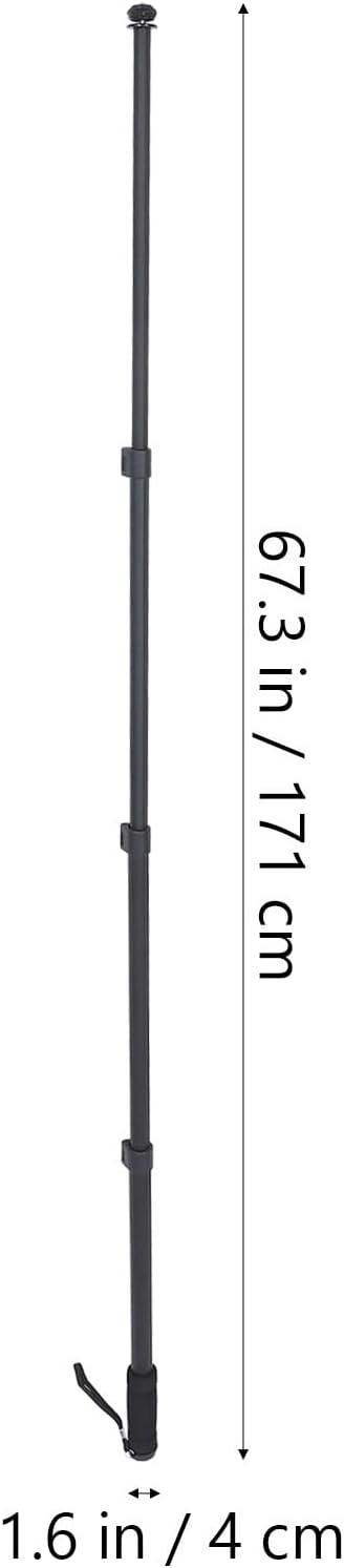 OHPHCALL Extendable Camera Monopod Lightweight Portable Photography Accessory Height Compact Design for DSLR and Digital Cameras