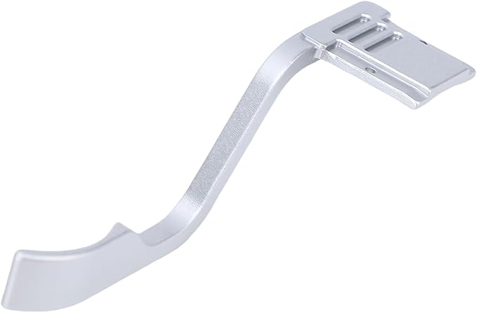 Pissente Aluminum Alloy Thumb Up Grip for ZF Camera, Hot Shoe Mounted Thumb Rest Handle for Comfort & Stability (Silver)