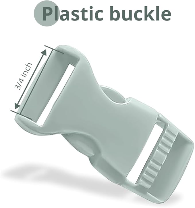 Buckles for Straps Set of 4 Pcs Plastic Buckle Clip Quick Side Release Plastic Fastener
