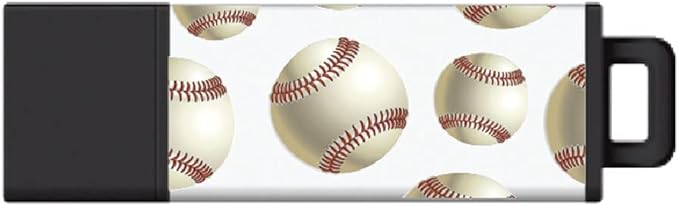 Centon DataStick Pro2 Prints USB 2.0 Flash Drive 16GB x 1, Baseball (S1-U2T100-16G)
