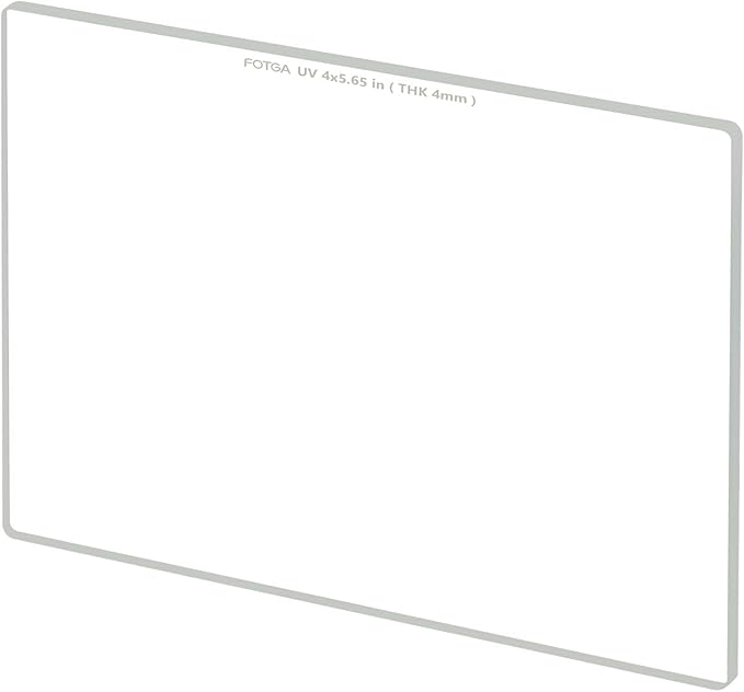 Foto4easy UV Protection Clear Filter 4"x5.65" for Matte Box