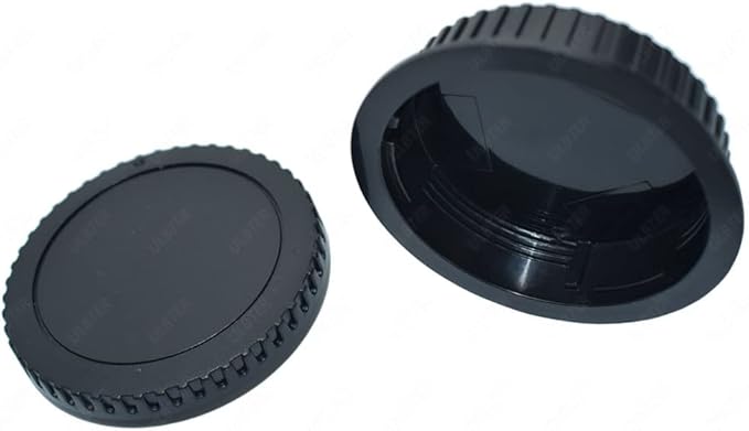ULBTER Front Body Cap and Rear Lens Cap Cover for Canon EOS EF/EF-S Lens for Rebel T7 T6 T5 T8i T7i T6i SL3 SL2 T6S,5D Mark IV/III/II, 6D Mark II/I, EOS 90D/80D 77D 70D, 7D Mark II, 1D X Mark II