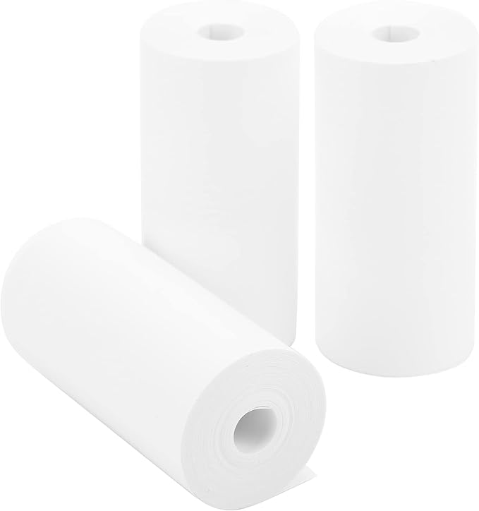 Paper Camera, Instant Camera Film 3 Rolls 57 * 30mm Print Paper with High Performance for Child Camera