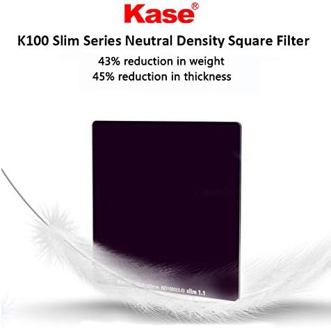 Kase Wolverine Slim 1.1mm Shockproof 100mm ND8 Filter Neutral Density 3 Stop Optical Glass 100 ND