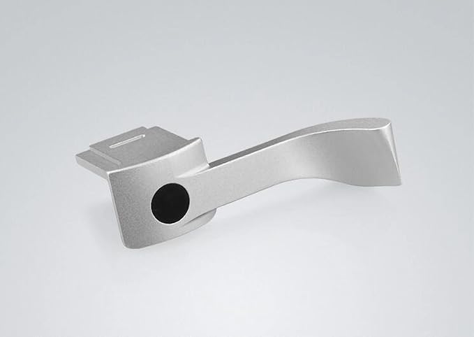 M10P/R-G Thumb Stand Metal Thumbs Up Grip Compatible with Leica M11 M10 M10P M10R M11P M11D M11 Monochrom Better Balance & Grip Convenience, Camera Silver Hand Grip (Silver)