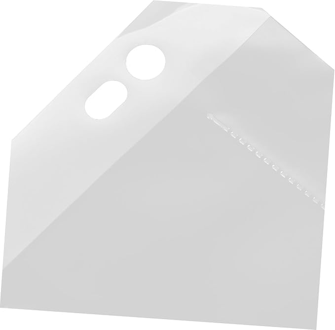 HOMSFOU 10pcs Negative Film Sleeves Waterproof Document Bags for Archival Photos Heavy Duty Page Protectors for Film Negatives for Collectors and Photographers