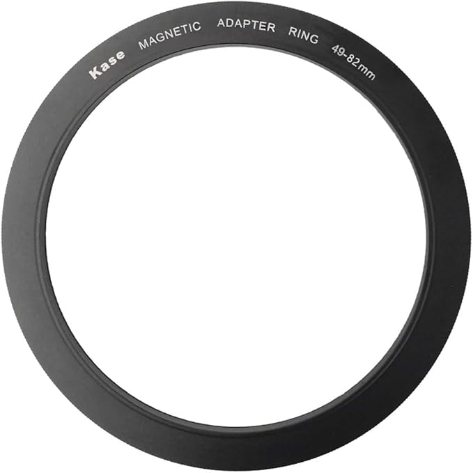 Kase Magnetic 49-82mm 49mm to 82mm Filter Step-Up Adapter Ring for Wolverine Magnetic Filters 49 to 82mm