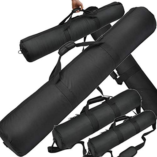 koolehaoda Tripod Case, L35 xΦ/6" Heavy Duty Tripod Bag with Shoulder Straps and Handles, All Sides 1 cm Padded Carrying Case for Light Stands, Boom Stand and Tripod and Monopod