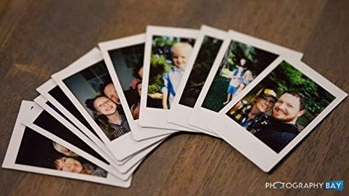 Fujifilm Instax Mini Instant Film Compatible with Instax Mini 8/9/11/12 Cameras – Includes Frame Stickers and Quality Photo Microfiber Cloth (80 Prints)
