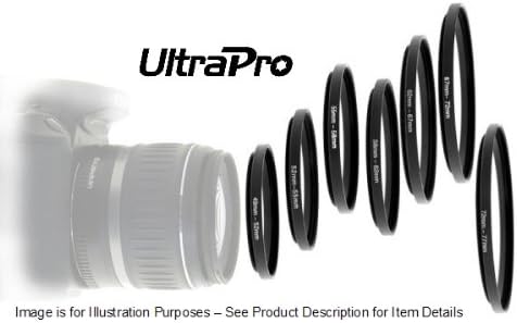 UltraPro Step-Up Adapter Ring 43mm Lens to 46mm Filter Size