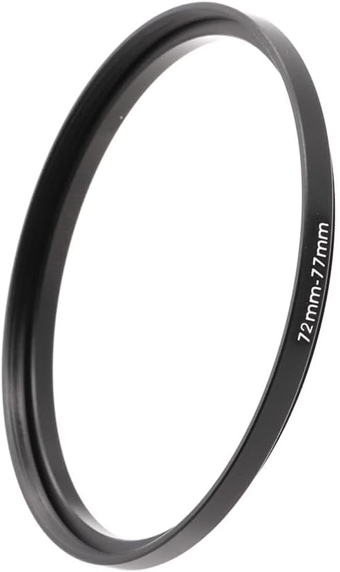 72-49/52/55/57/58/62/67/72/74/77/82/86/95/105mm Step Up & Step Down Rings Adapter for Camera Lens and Filters 72-77 Filter Adapter Ring 72mm Lens to 77mm Filters