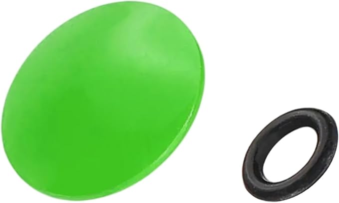 PATIKIL Camera Shutter Button, 10mm Convex Surface Shutter Release Button Pure Copper Camera Buttons for Nikon for Fujifilm for Leica DSLR/SLR, Green