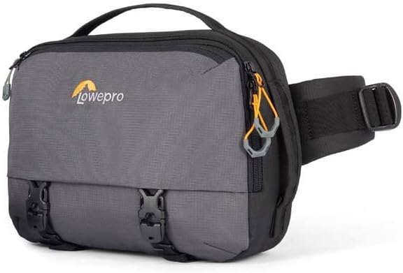 Lowepro Trekker Lite SLX 120, Compact Camera Backpack with Tablet Pocket, Camera Bag for Full Frame Mirrorless, Tripod Attachment, Water Bottle Holder, Grey