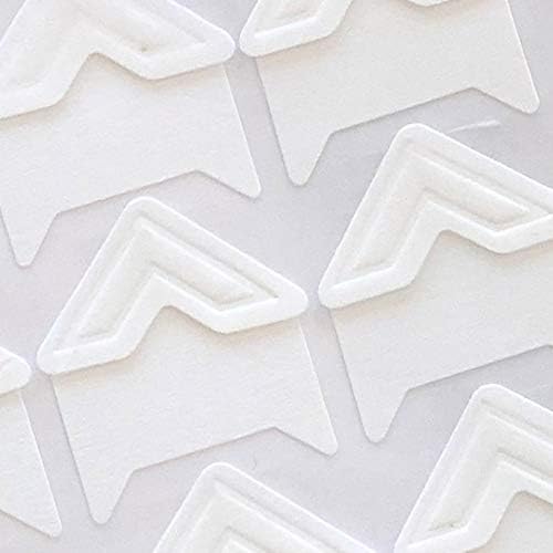 Photo Corner Stickers - 240 Adhesive Picture Mounting Corners for Scrapbooking and Photo Albums, Acid-Free and Easy to Use