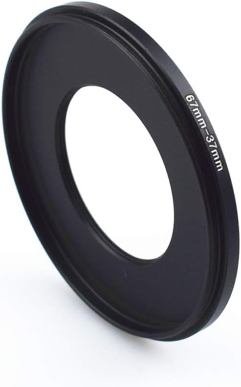 67mm to 37mm /67mm-37mm Step-Down Ring Filter Adapter for All Brands UV,ND,CPL,Metal Step-Down Ring Adapter