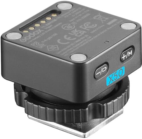 Godox X5O X5 O TTL Wireless Flash Trigger for Olympus, GODOX X5-O for IT32 Mini TTL Flash, Hotshoe & Trigger in One, Flexible Magnetic Design, Instant Wireless Communication Without Manual Pairing