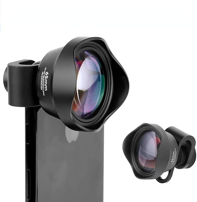 65mm Telephoto Lens for iPhone 14 Pro Max Super Macro Phone Camera Lens for iPhone 13 12 11 pro max Samsung s10 Plus Huawei Sony