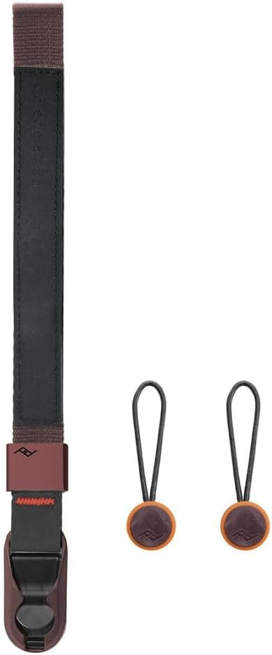 Peak Design Cuff Camera Wrist Strap, Compatible with DSLR, Compact and Point-and-Shoot Cameras, Low Profile, Quick Release