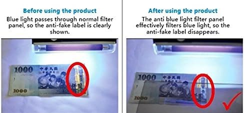 VizoBlueX 40 inch Blue Light and Damage TV Screen Protector. Protection Shield & Anti-Blue Light Filter Blocking UV for LCD LED 4K OLED QLED (35.3 x 20.5 inch)